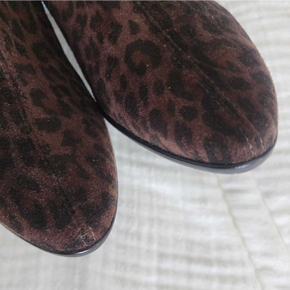 Ara leather leopard print boots - Picture 8 of 16